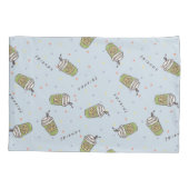 FRIENDS™ | Polka Dot Central Perk Pattern Kussensloop (Achterkant)