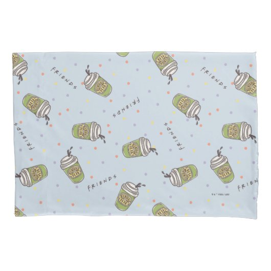 FRIENDS™ | Polka Dot Central Perk Pattern Kussensloop (Voorkant)