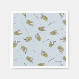 FRIENDS™   Polka Dot Central Perk Pattern Servet