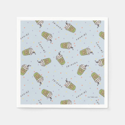 FRIENDS™ | Polka Dot Central Perk Pattern Servet (Voorkant)