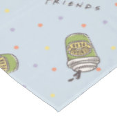 FRIENDS™ | Polka Dot Central Perk Pattern Tafelkleed (Gekanteld)