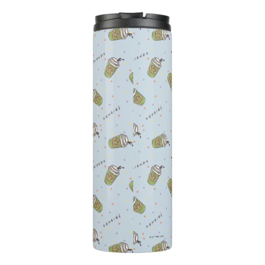 FRIENDS™ | Polka Dot Central Perk Pattern Thermosbeker (Achterkant)