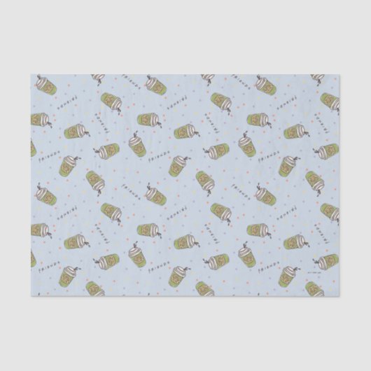 FRIENDS™ | Polka Dot Central Perk Pattern Tissuepapier (Voorkant)