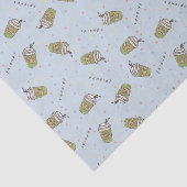 FRIENDS™ | Polka Dot Central Perk Pattern Tissuepapier (Detail)