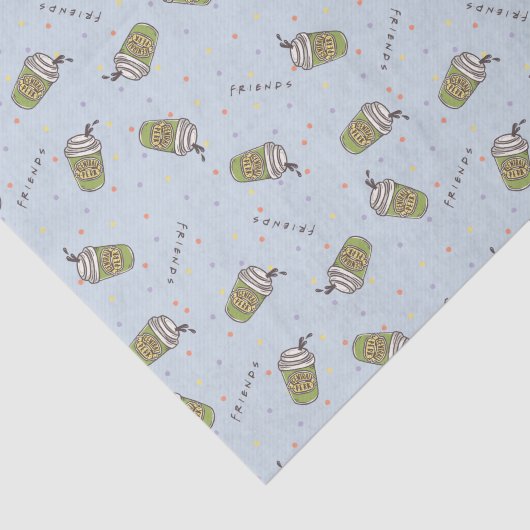 FRIENDS™ | Polka Dot Central Perk Pattern Tissuepapier (Detail)