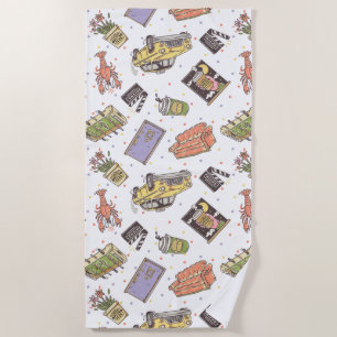 FRIENDS™   Polka Dot Icon Pattern Strandlaken