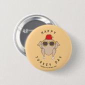 FRIENDS™ | Prettig Turksendagfeest Ronde Button 5,7 Cm (Voorkant /achterkant)
