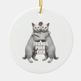 Friends Purr-Ever Keramisch Ornament