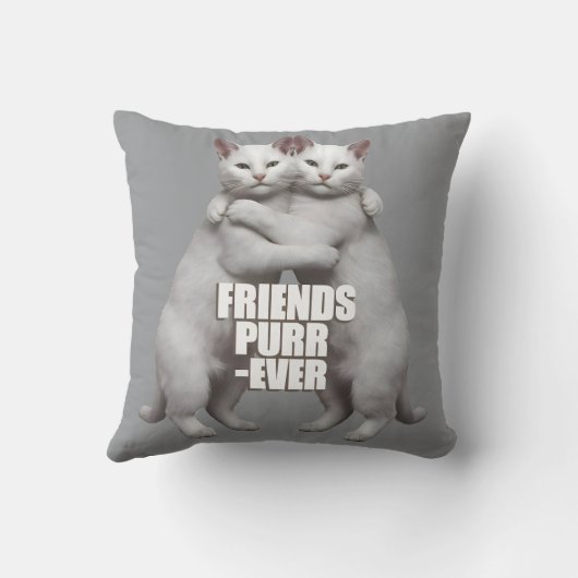 Friends Purr-Ever Kussen (Achterkant)