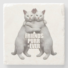 Friends Purr-Ever Stenen Onderzetter