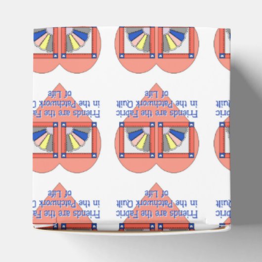 Friends Quilt Pattern Bedankdoosjes (Bovenkant)