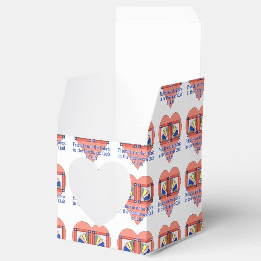 Friends Quilt Pattern Bedankdoosjes (Geopend)