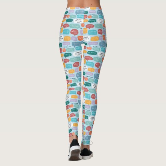 FRIENDS™ Quote Patroon Leggings (Achterkant)