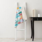 FRIENDS™ Quote Patroon Sherpa Deken (In situ)