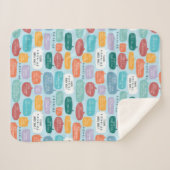 FRIENDS™ Quote Patroon Sherpa Deken (Voorkant (horizontaal))