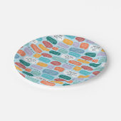 FRIENDS™ Quote Pattern Papieren Bordje (Gekanteld)