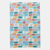 FRIENDS™ Quote Pattern Theedoek (Verticaal)