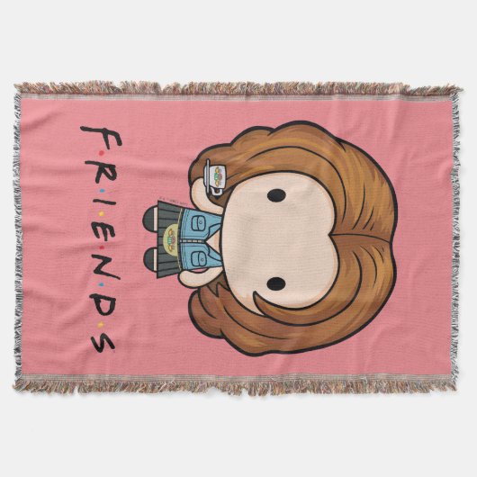 FRIENDS™ | Rachel Chibi Deken (Voorkant)
