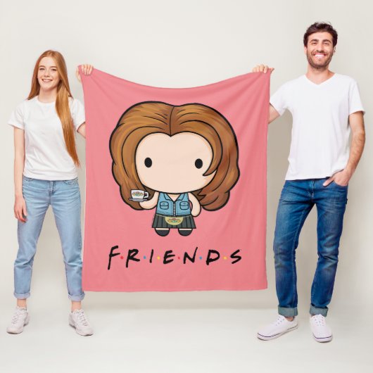 FRIENDS™ | Rachel Chibi Fleece Deken (In situ)