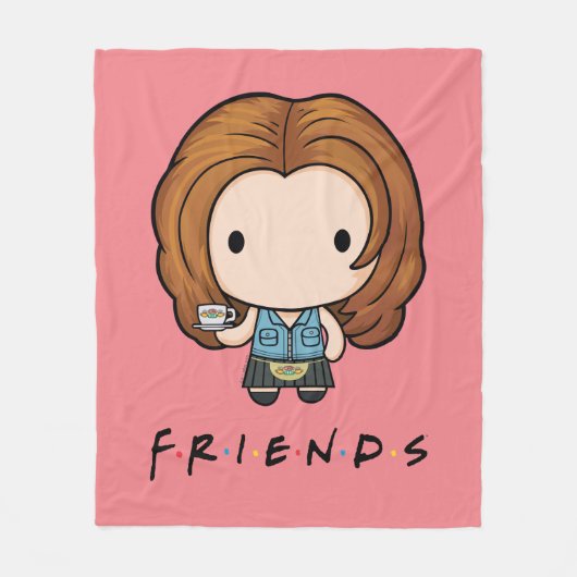 FRIENDS™ | Rachel Chibi Fleece Deken (Voorkant)