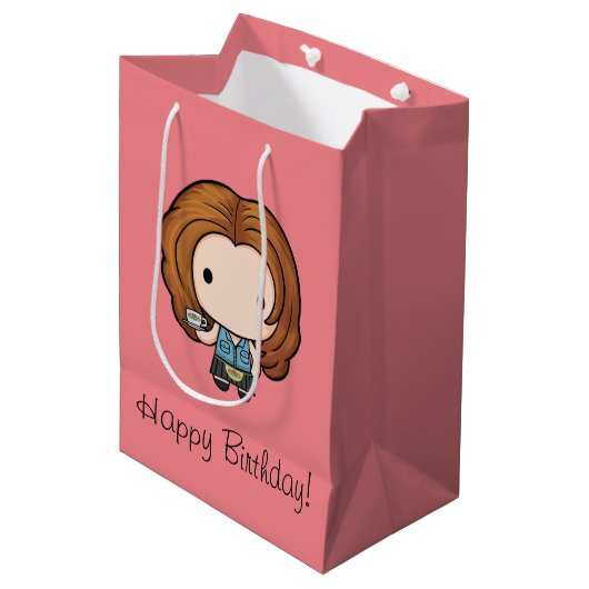 FRIENDS™ | Rachel Chibi Medium Cadeauzakje (Voorkant Gekanteld)