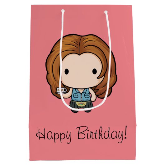 FRIENDS™ | Rachel Chibi Medium Cadeauzakje (Achterkant)