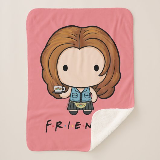 FRIENDS™ | Rachel Chibi Sherpa Deken (Voorkant)