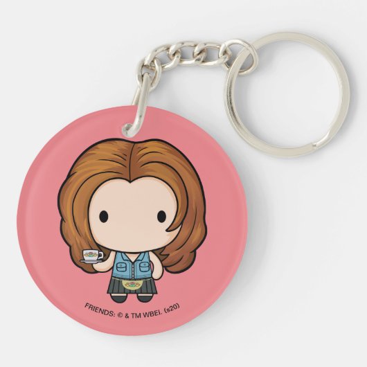 FRIENDS™ | Rachel Chibi Sleutelhanger (Achterkant)