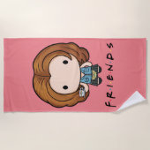 FRIENDS™ | Rachel Chibi Strandlaken (Voorkant)