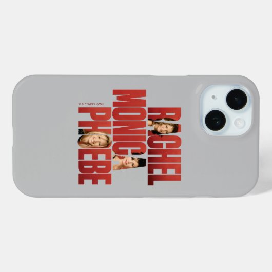 FRIENDS™ | Rachel, Monica & Phoebe Case-Mate iPhone Case (Achterkant (horizontaal))