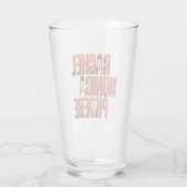 FRIENDS™ | Rachel, Monica & Phoebe Glas (Achterkant)