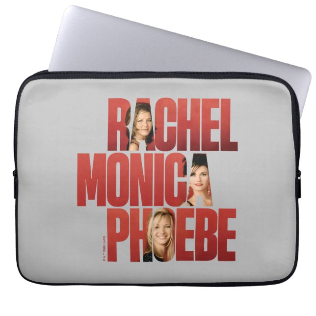 FRIENDS™ | Rachel, Monica & Phoebe Laptop Sleeve (Voorkant)