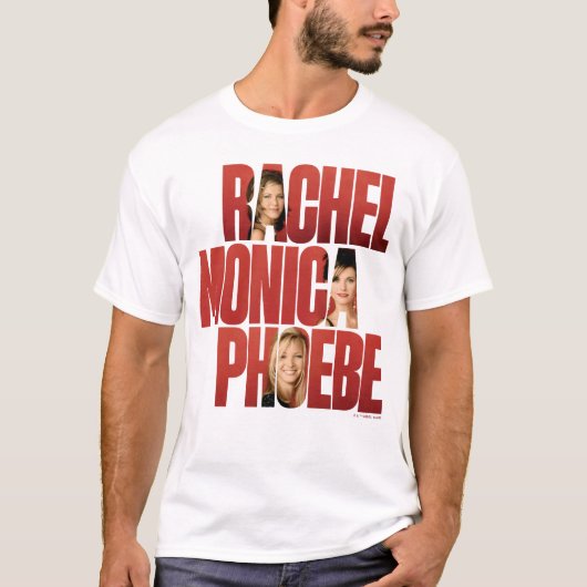FRIENDS™ | Rachel, Monica & Phoebe T-shirt (Voorkant)