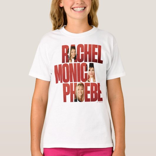 FRIENDS™ | Rachel, Monica & Phoebe T-shirt (Voorkant)