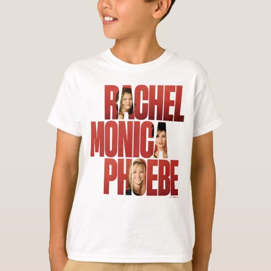 FRIENDS™ | Rachel, Monica & Phoebe T-shirt (Voorkant)