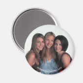 FRIENDS™ | Rachel, Phoebe en Monica Magneet (Voorkant / Achterkant)
