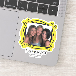 FRIENDS™ Rachel, Phoebe en Monica Sticker