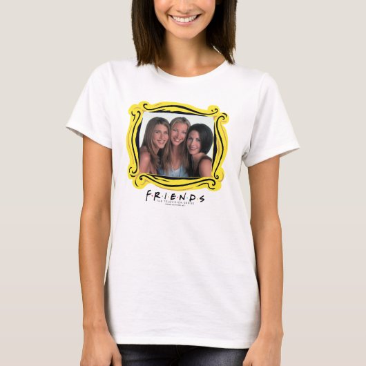 FRIENDS™ | Rachel, Phoebe en Monica T-shirt (Voorkant)