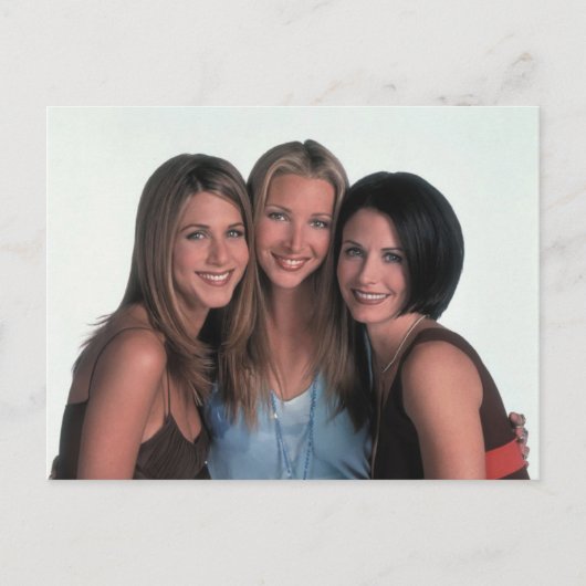 FRIENDS™ | Rachel, Phoebe en Monica Uitnodiging Briefkaart (Voorkant)