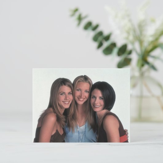 FRIENDS™ | Rachel, Phoebe en Monica Uitnodiging Briefkaart (Staand voorkant)