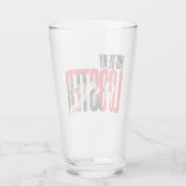 FRIENDS™ | Rachel & Ross - Jij bent mijn kreeft Glas (Achterkant)