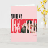 FRIENDS™ | Rachel & Ross - Jij bent mijn kreeft Kaart (Gele Bloem)