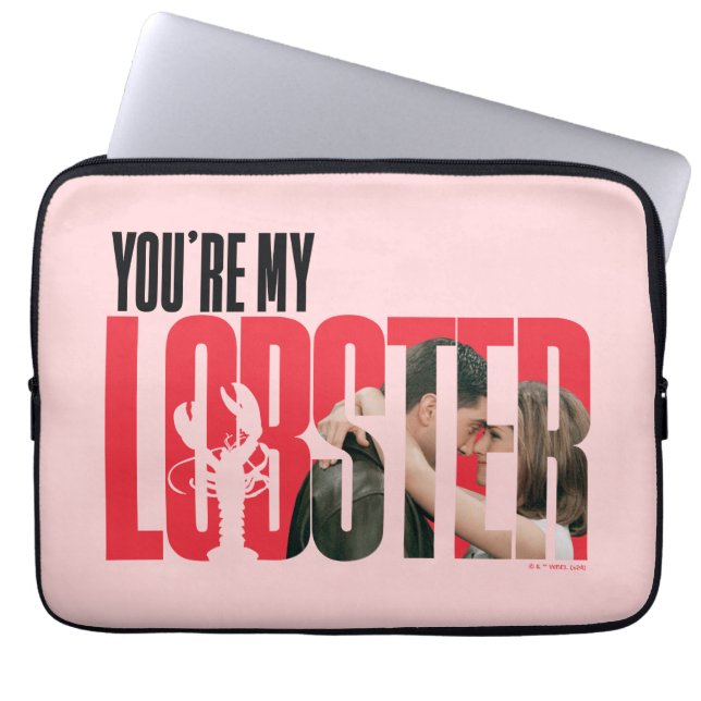 FRIENDS™ | Rachel & Ross - Jij bent mijn kreeft Laptop Sleeve (Voorkant)