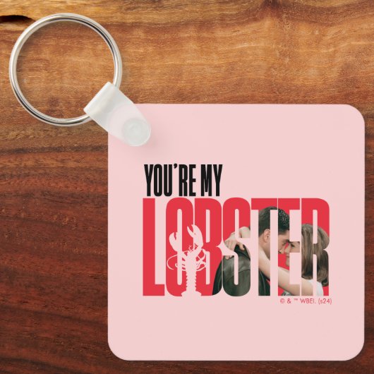 FRIENDS™ | Rachel & Ross - Jij bent mijn kreeft Sleutelhanger (Voorkant)