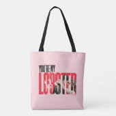 FRIENDS™ | Rachel & Ross - Jij bent mijn kreeft Tote Bag (Achterkant)