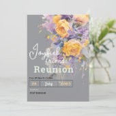 Friends' Reunion Invitations  Kaart (Staand voorkant)