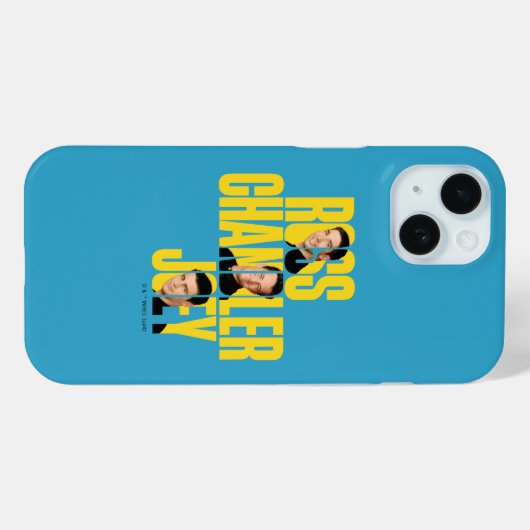 FRIENDS™ | Ross, Chandler en Joey Case-Mate iPhone Case (Achterkant (horizontaal))
