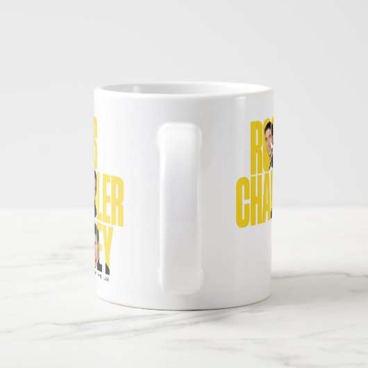 FRIENDS™ | Ross, Chandler en Joey Grote Koffiekop (Achterkant)