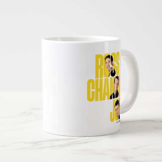 FRIENDS™ | Ross, Chandler en Joey Grote Koffiekop (Voorkant rechts)