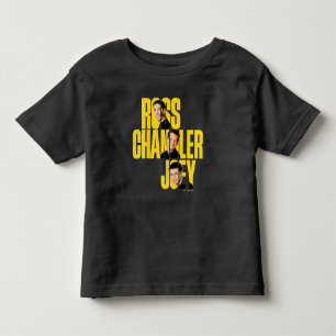 FRIENDS™   Ross, Chandler en Joey Kinder Shirts